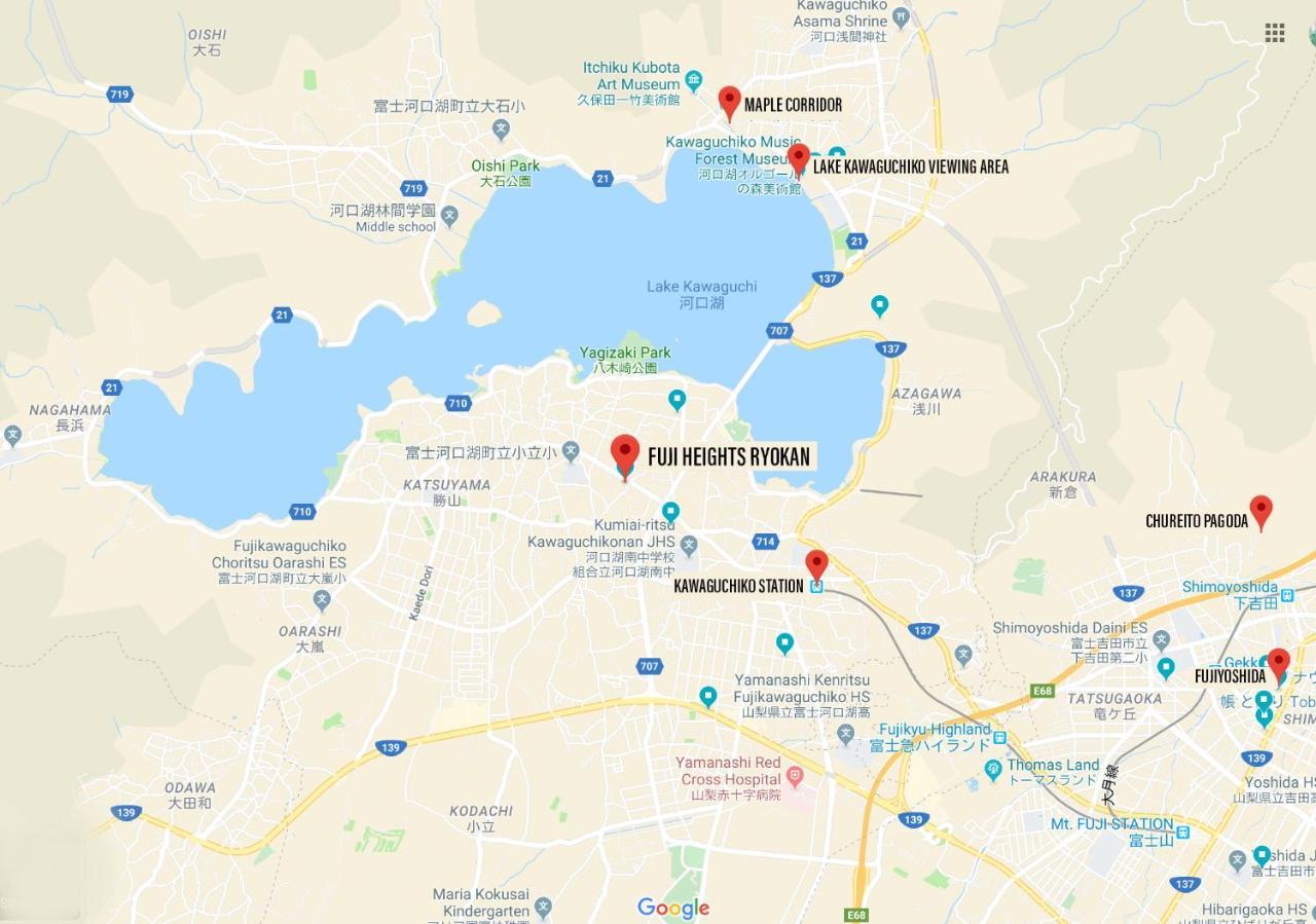 Ryokan Fuji Heights Fujikawaguchiko Εξωτερικό φωτογραφία